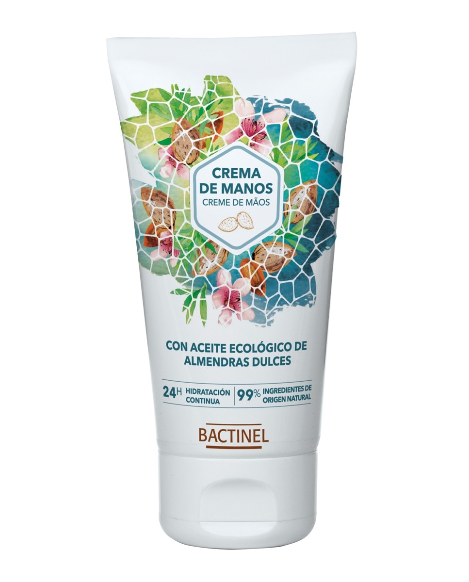 Crema de Manos Almendras Natural 24H 50 ml Bactinel 1