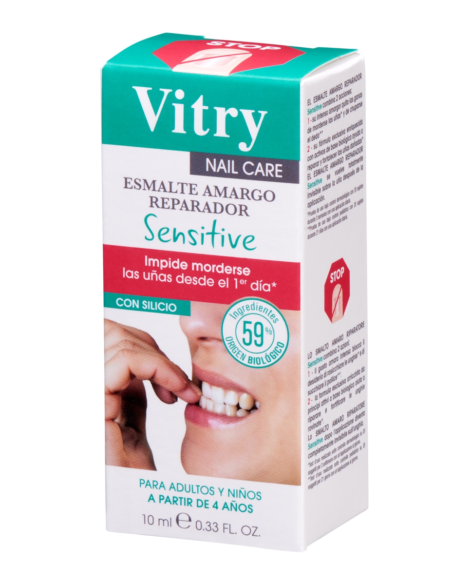Vitry - Esmalte Amargo Reparador Sensitive 10 ml Vitry.