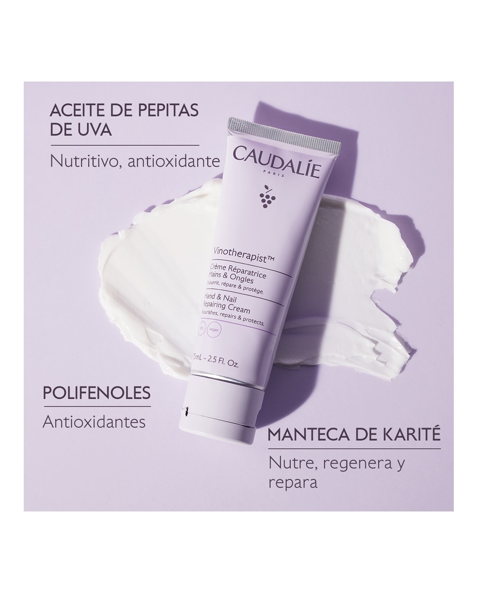Crema para Manos y Uñas Vinotherapist Caudalie - 75 ml 3