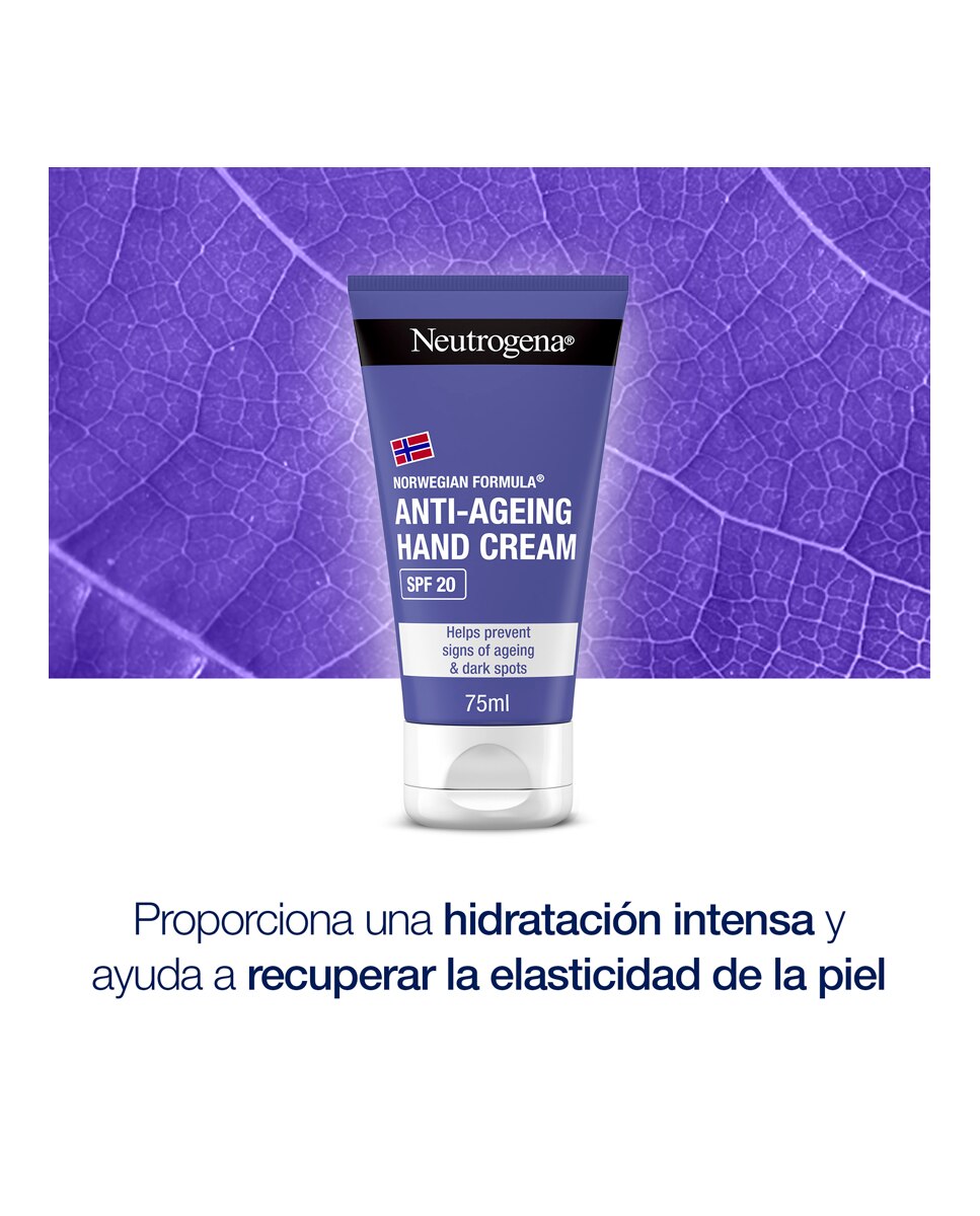 Crema de Manos Anti Edad Elasticidad Intensa SPF 20 2 x 75 ml Neutrogena 3