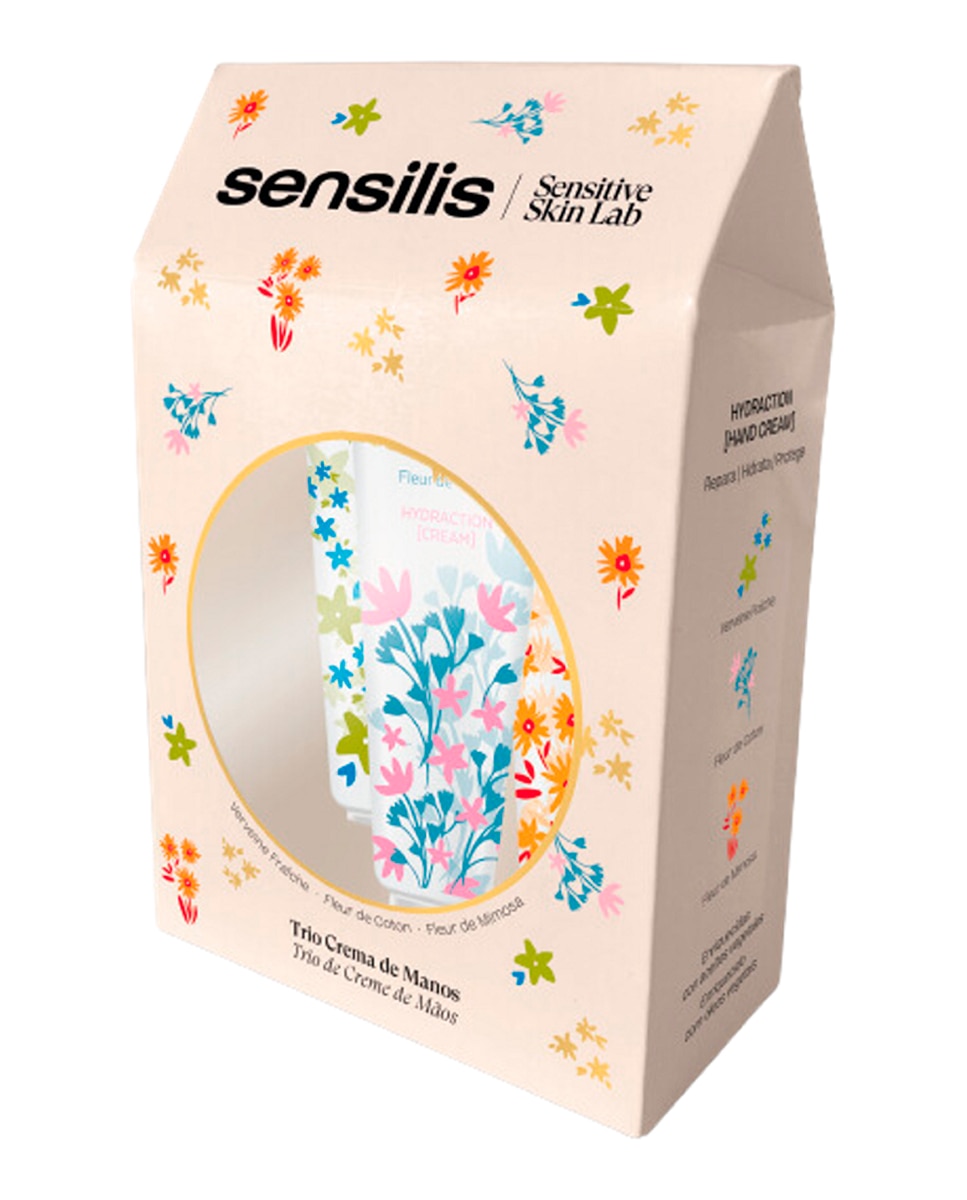 Sensilis - Estuche de regalo Xmas Pack Trio Crema Manos 30Ml Sensilis.