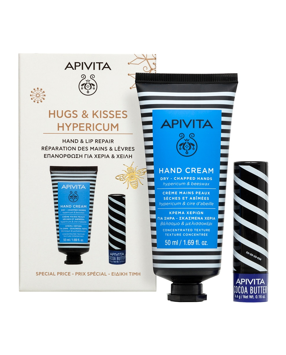 Apivita - Estuche De Regalo Crema De Manos Con Hipérico Apivita.