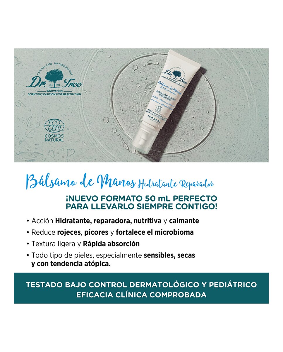 Eco Bálsamo De Manos Reparador Dr. Tree - 50 ml 3