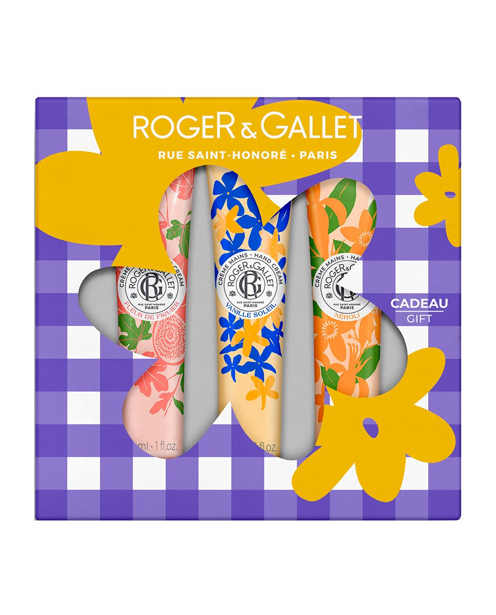 Roger&Gallet - Estuche de Cremas de Manos Fleur de Figuier, Vanille Soleil, Néroli Roger & Gallet.