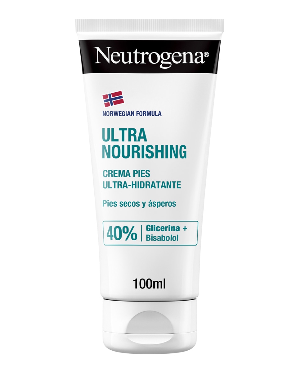 Crema de Pies Ultra Hidratante, Pies Secos y Estropeados, Talones Agrietados, 100 mlNeutrogena - 100 ml 1