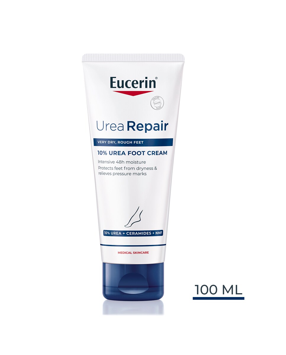 Crema de pies UreaRepair 10% Urea 100 ml Eucerin 2
