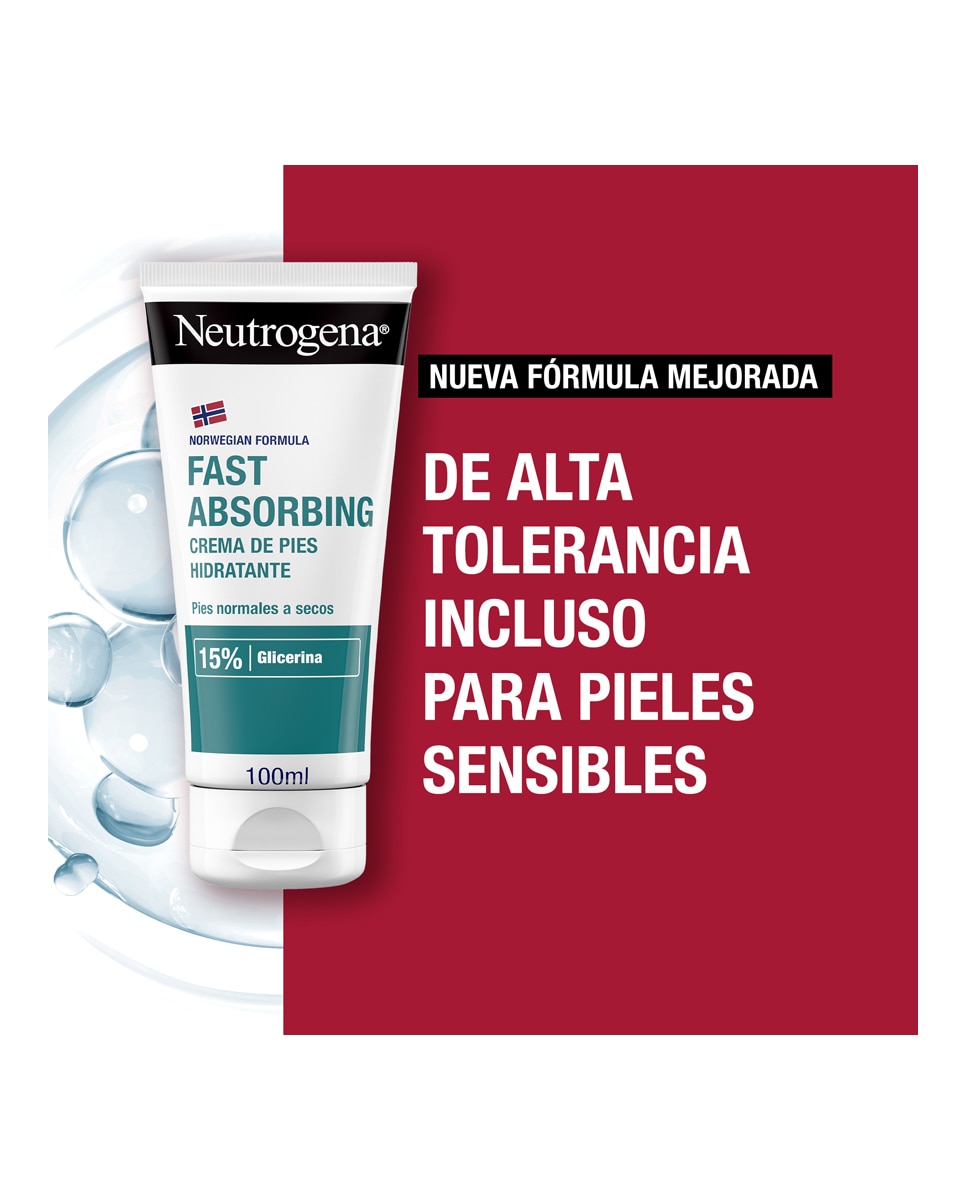 Pack Crema Pies Absorción Inmediata Fórmula Noruega Neutrogena 2