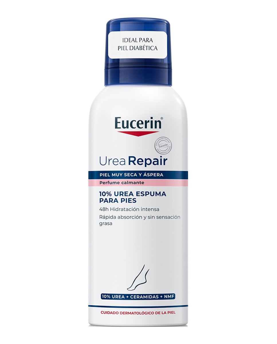 Imagen 0 de Espuma para pies UreaRepair 10% Urea 150 ml Eucerin