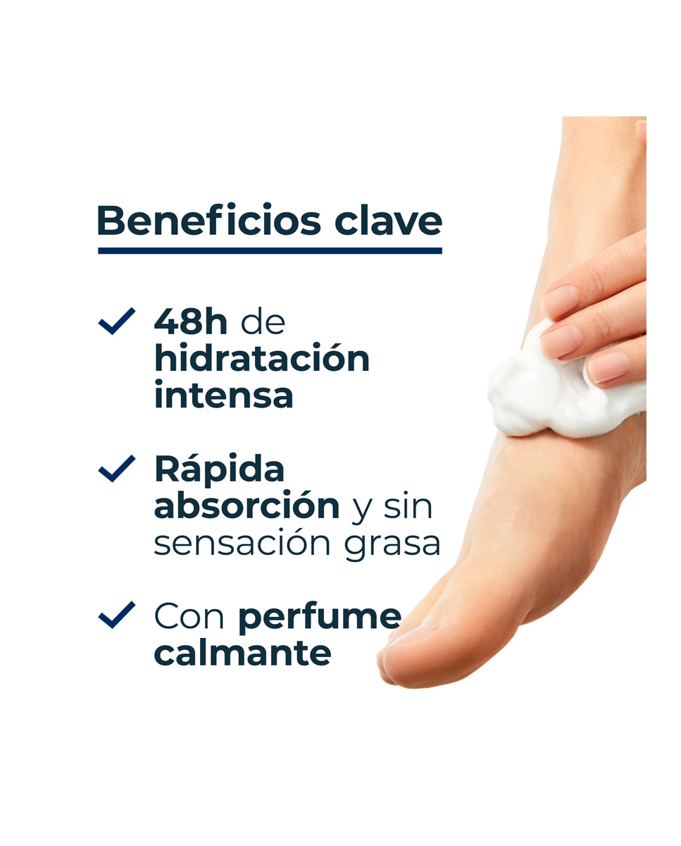 Espuma para pies UreaRepair 10% Urea 150 ml Eucerin 4