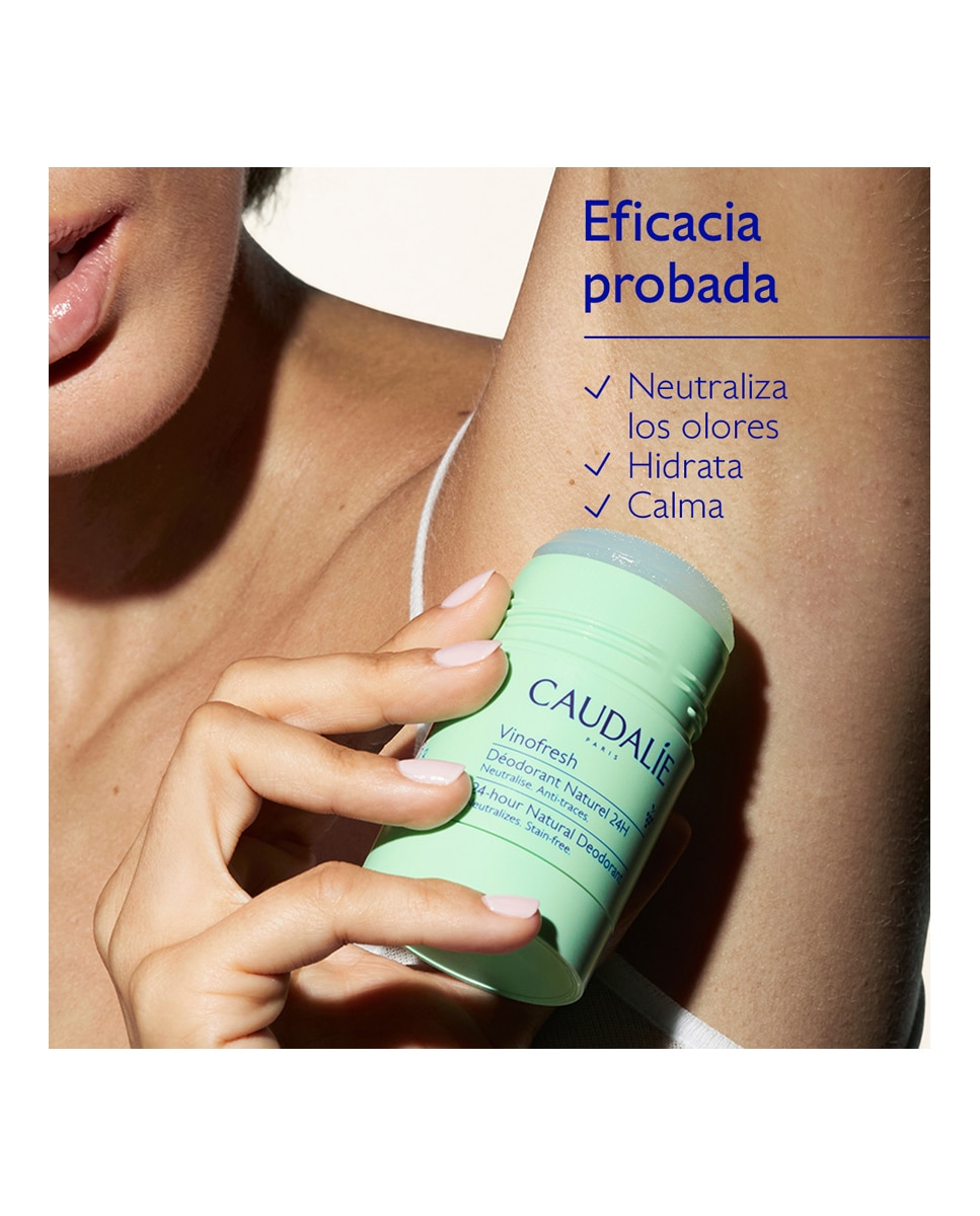 Desodorante Stick Natural Vinofresh Caudalie - 50 g 7
