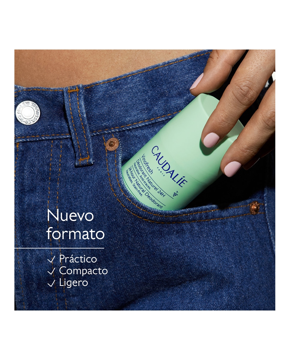 Desodorante Stick Natural Vinofresh Caudalie - 50 g 10