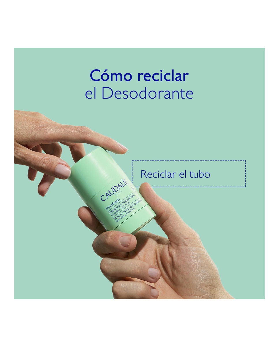 Desodorante Stick Natural Vinofresh Caudalie - 50 g 11