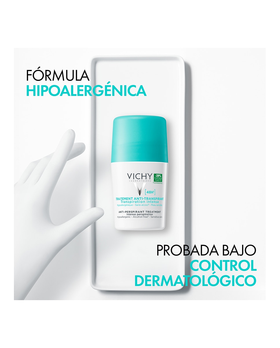 Desodorante Formato Roll-On Reguladora Protección Hasta 48 Horas De Eficacia 50 ml Vichy - 50 ml 4