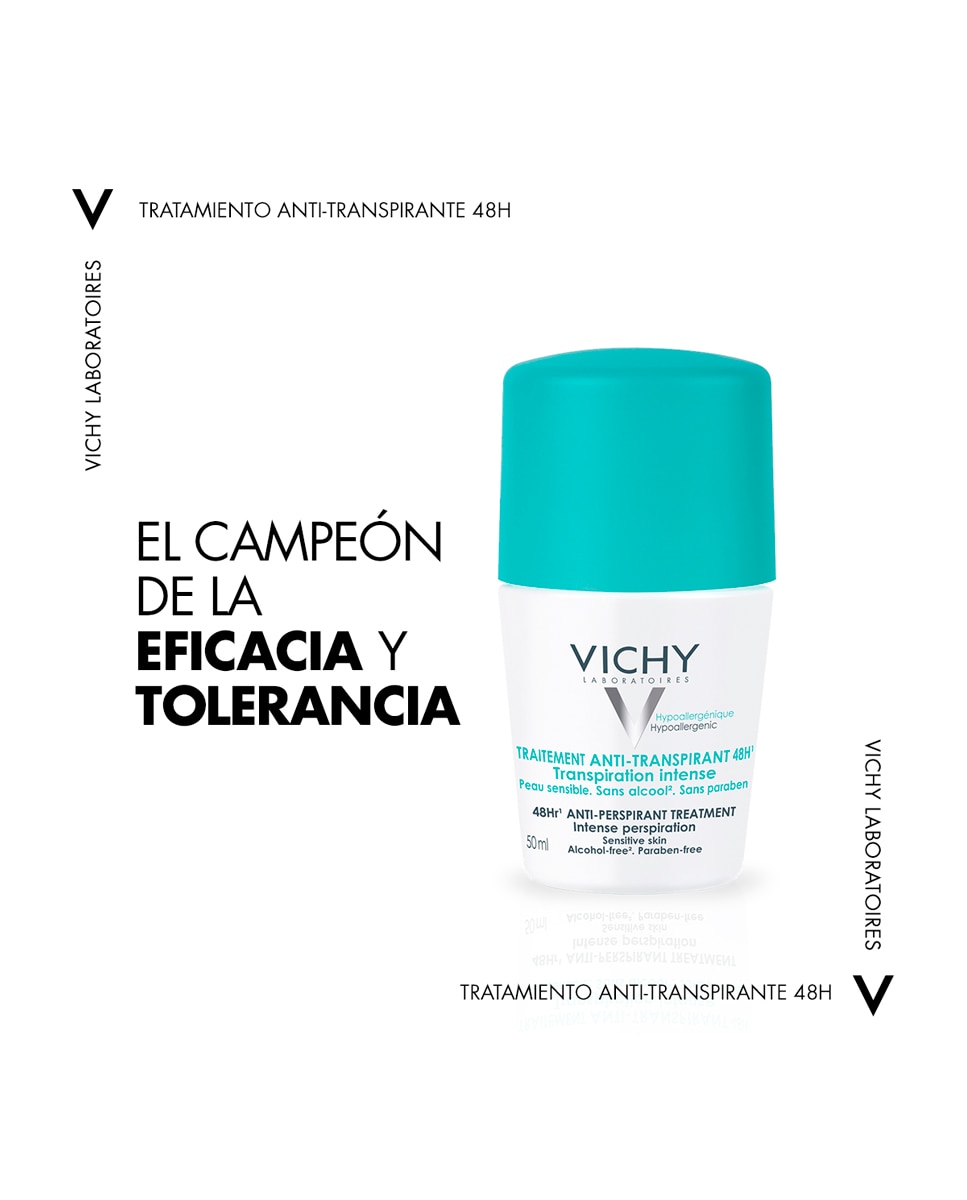 Desodorante Formato Roll-On Reguladora Protección Hasta 48 Horas De Eficacia 50 ml Vichy - 50 ml 7