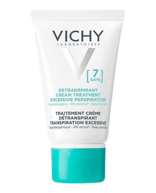 Desodorante Tratamiento Antitranspirante En Crema 7 Días Hipoalergénico Pieles Sensibles 125 ml Vichy
