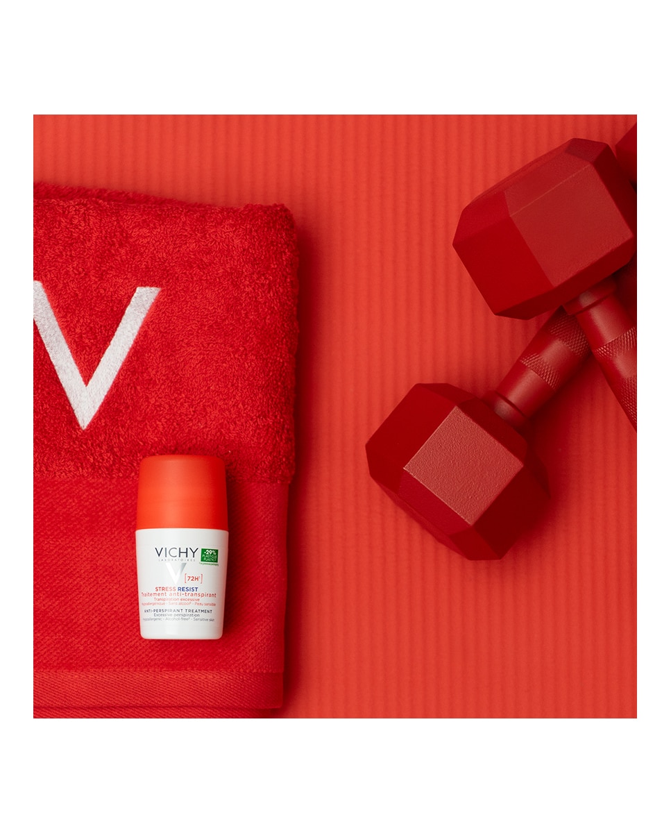 Imagen 4 de Desodorante Bola Stress Resist Tratamiento Intensivo 72H Vichy - 50 ml