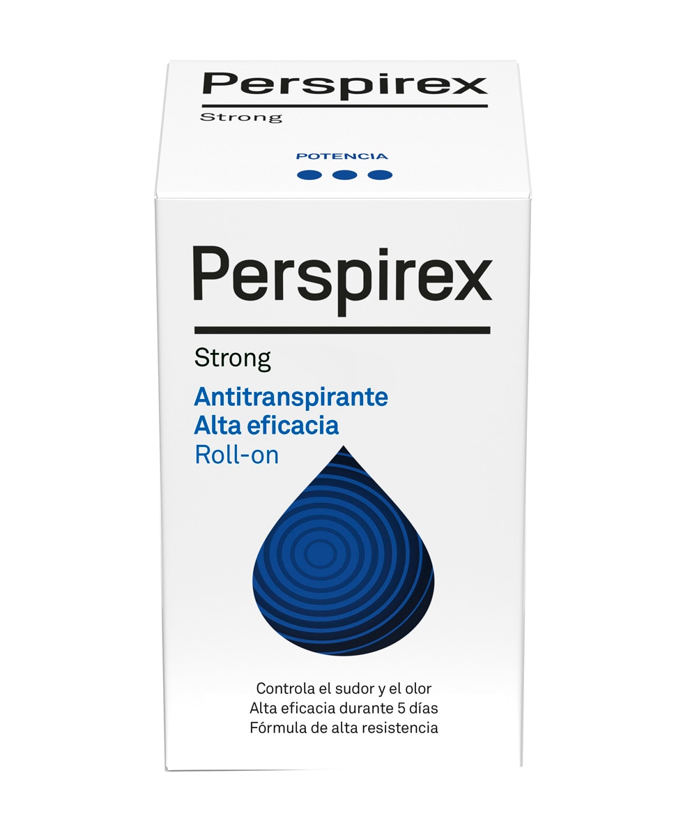 Imagen 3 de Desodorante Roll-On Strong Antitranspirante Perspirex - 20 ml