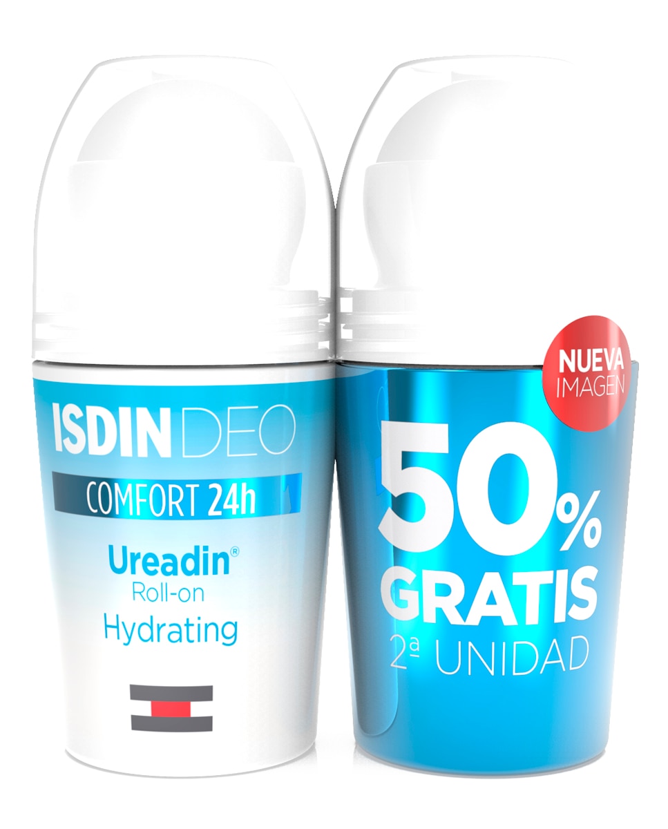 Isdin - Duplo desodorante Ureadin Roll-on Isdin Deo.