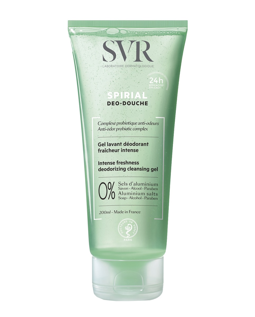 Svr - Gel limpiador desodorante Spirial Déo-Douche 200 ml SVR.