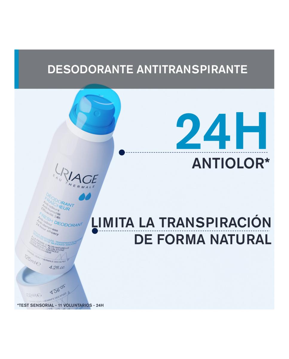Desodorante Frescor 125 ml Uriage - 125 ml 4