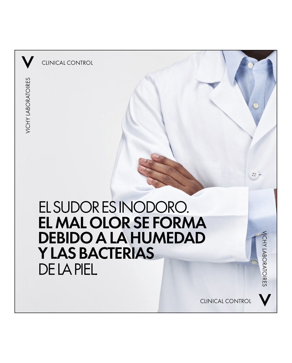 Imagen 3 de Desodorante Roll-on Clinical Control 96H Vichy - 50 ml