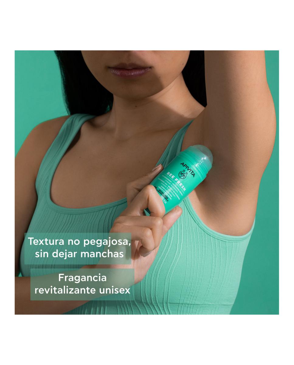 Desodorante 24H Respeta El Microbioma Bee Fresh 50 Ml Apivita - 50 ml 6