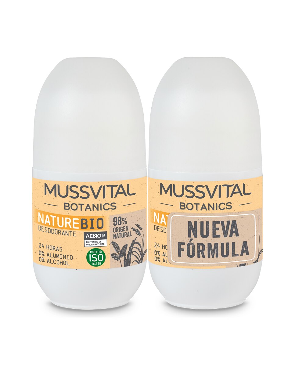 Imagen 0 de Desodorante Nature 75 ml X2 Mussvital Botanics