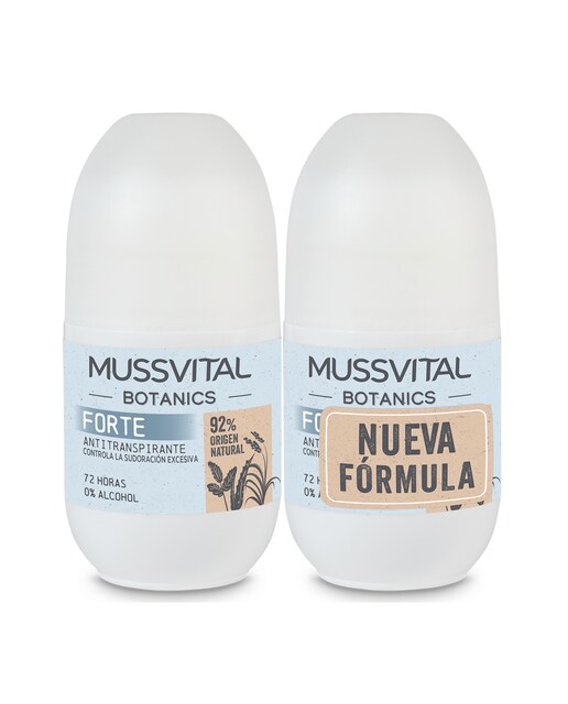 Imagen 0 de Desodorante Forte 75 ml X2 Mussvital Botanics