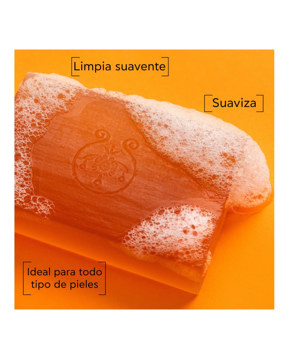 Jabón Natural Con Miel 125 G Apivita 2