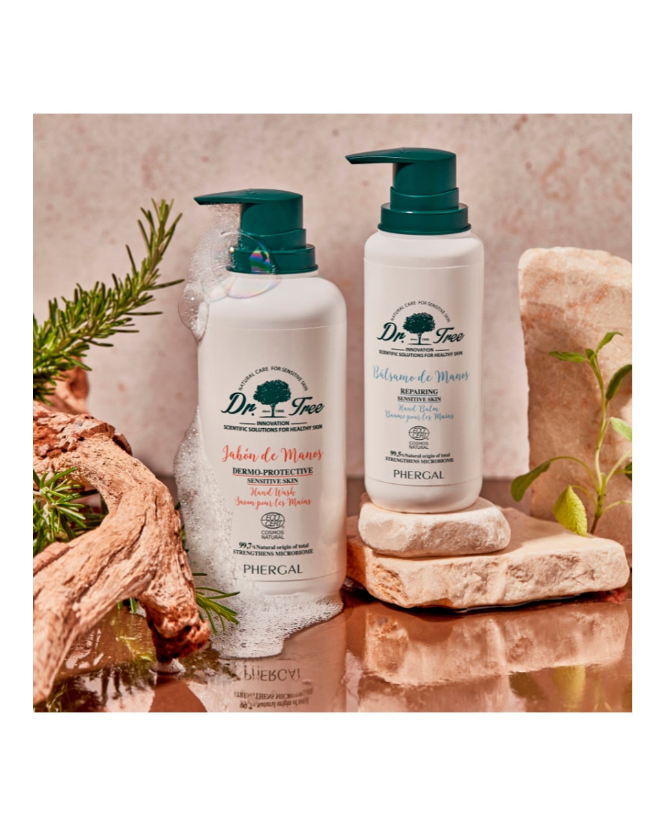 Jabón de Manos Natural Piel Sensible 400 ml Dr. Tree - 400 ml 6