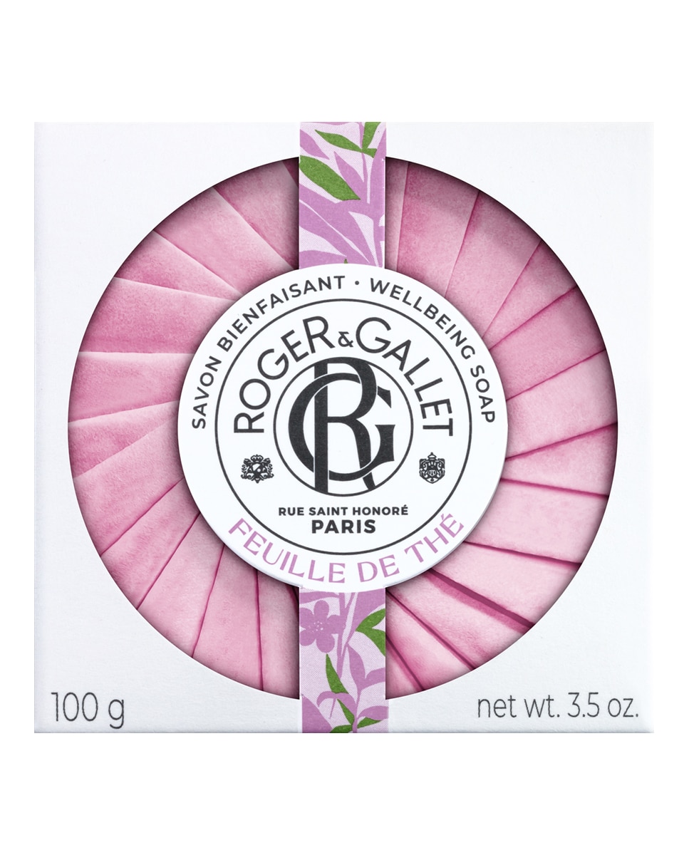 Roger&Gallet - Jabón Feuille The Savon 100 g Roger&Gallet.