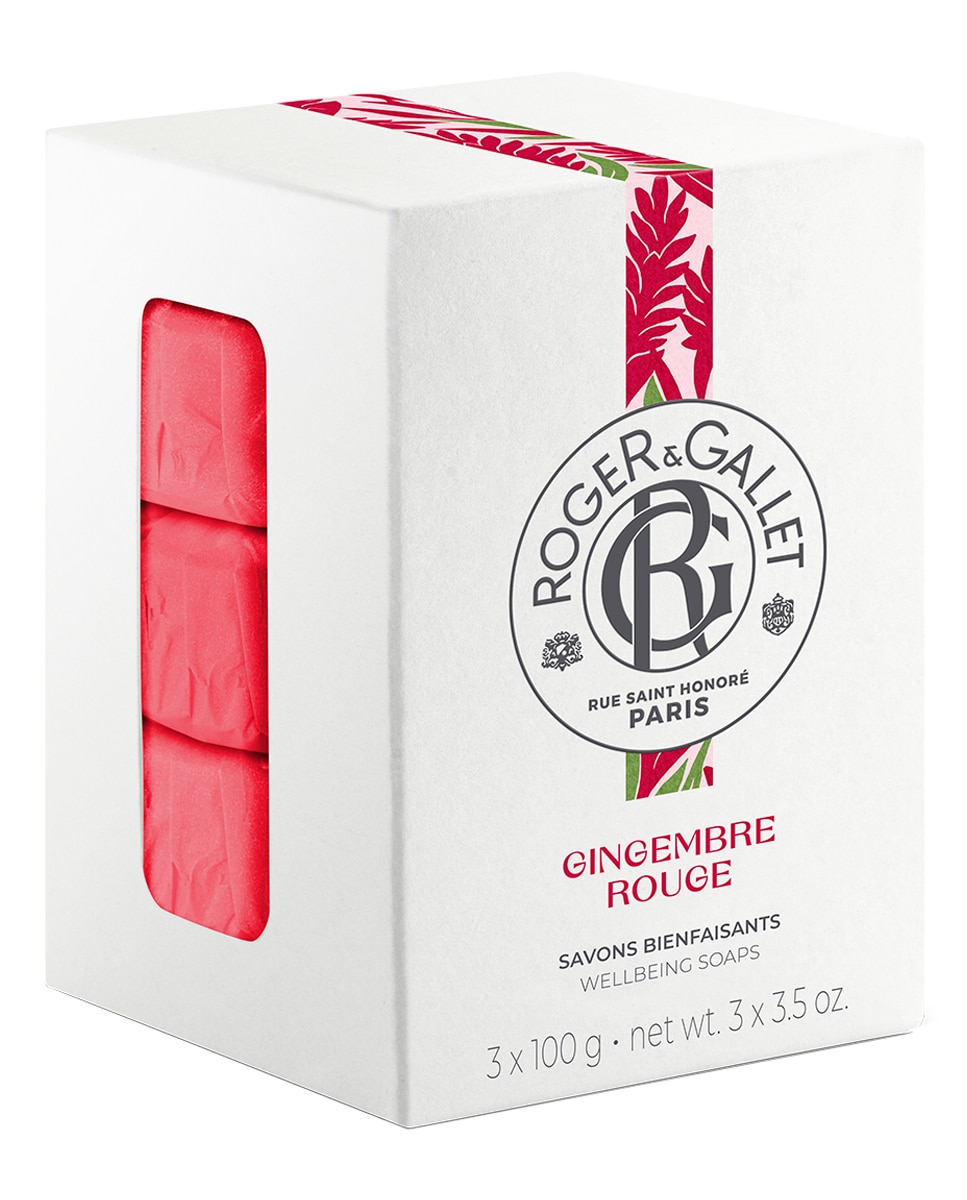 Roger&Gallet - Jabón Gingembre Rge Savon 3X100 g Roger&Gallet.