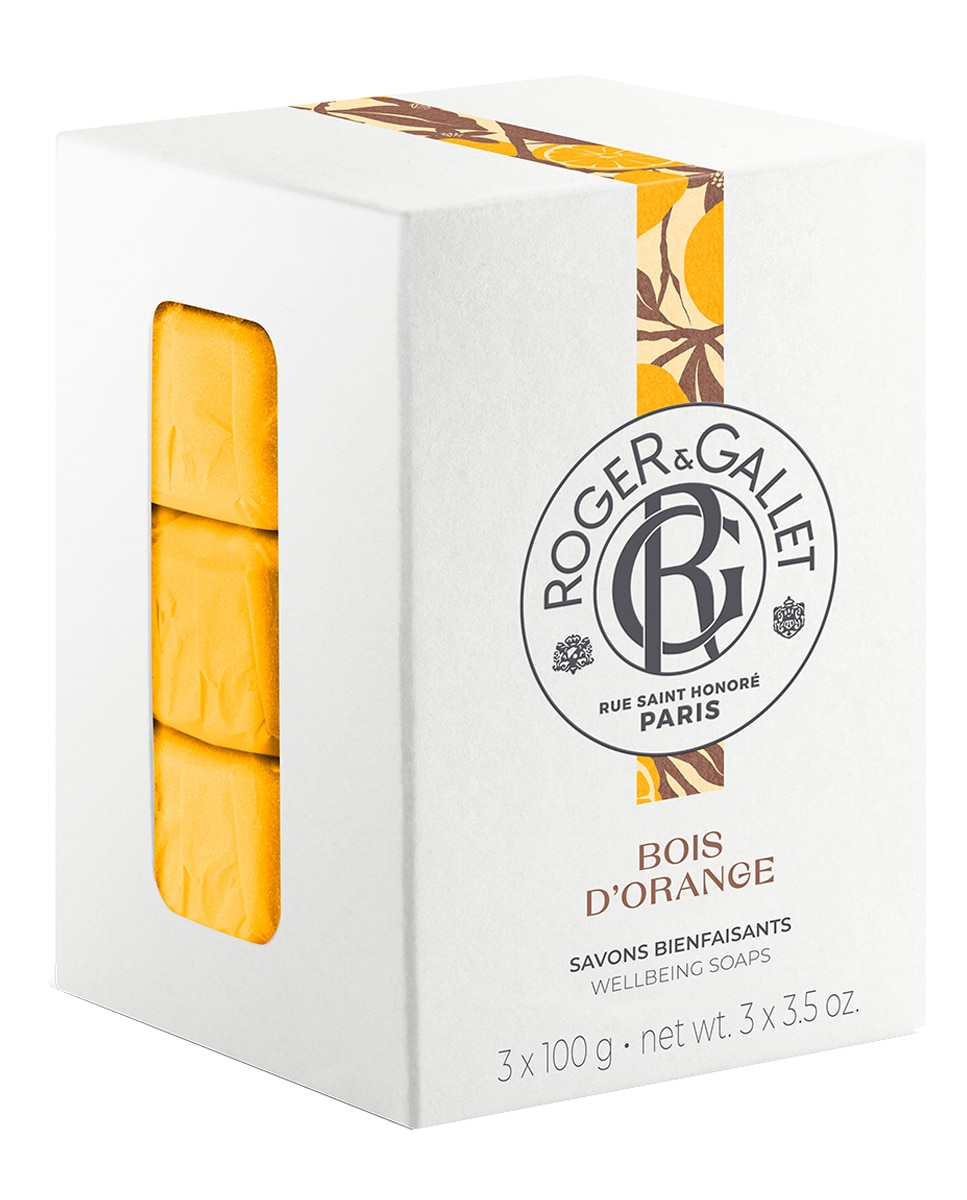 Roger&Gallet - Jabón Bois Orange Savon 3X100 g Roger&Gallet.