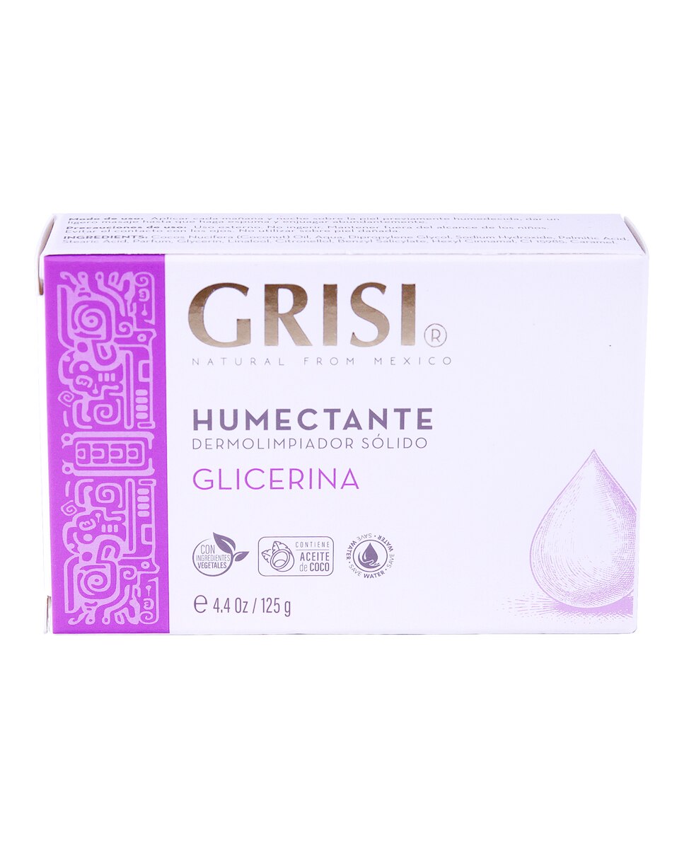 Imagen 0 de Dermolimpiador Sólido Glicerina 125 Gr Gris