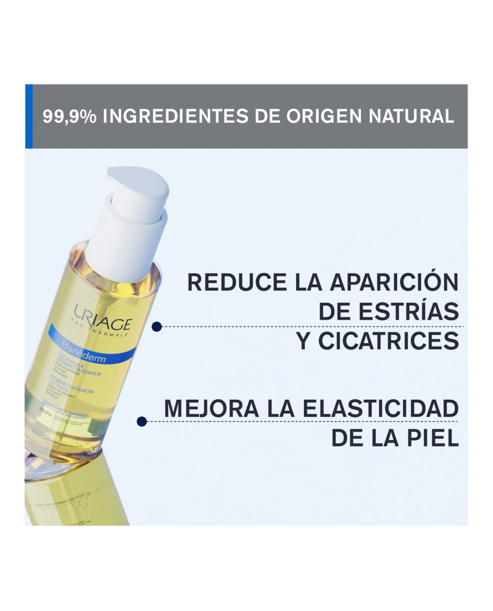 Aceite Antiestrías Bariederm CICA - Oil 100 ml Uriage - 100 ml 4