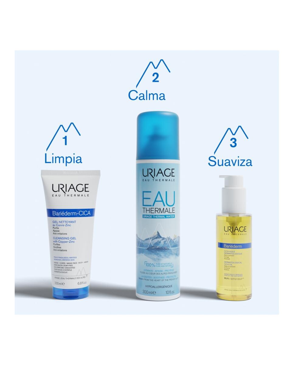 Aceite Antiestrías Bariederm CICA - Oil 100 ml Uriage - 100 ml 10