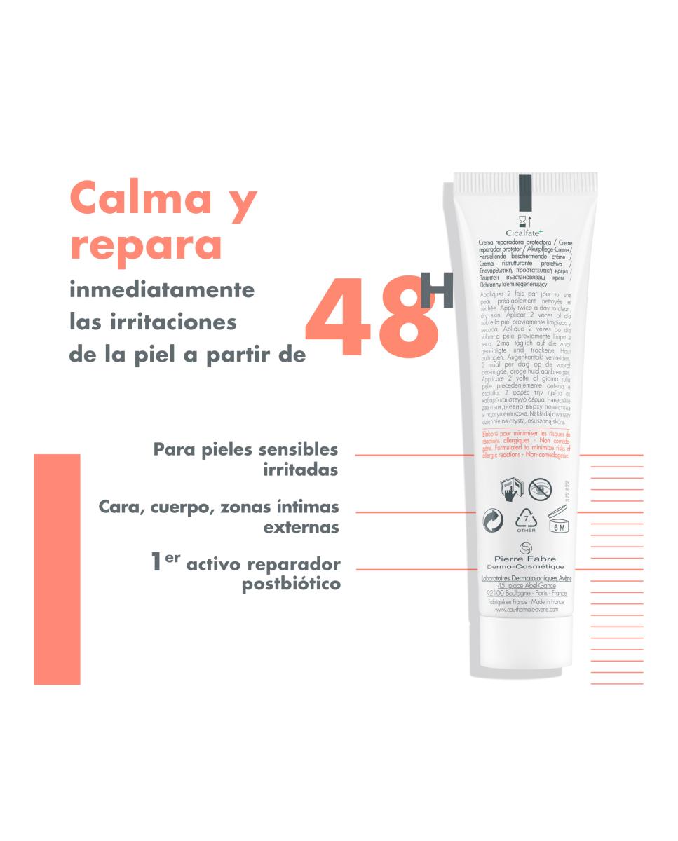 Cicalfate+ Crema Reparadora Protectora Avène - 100 ml 2