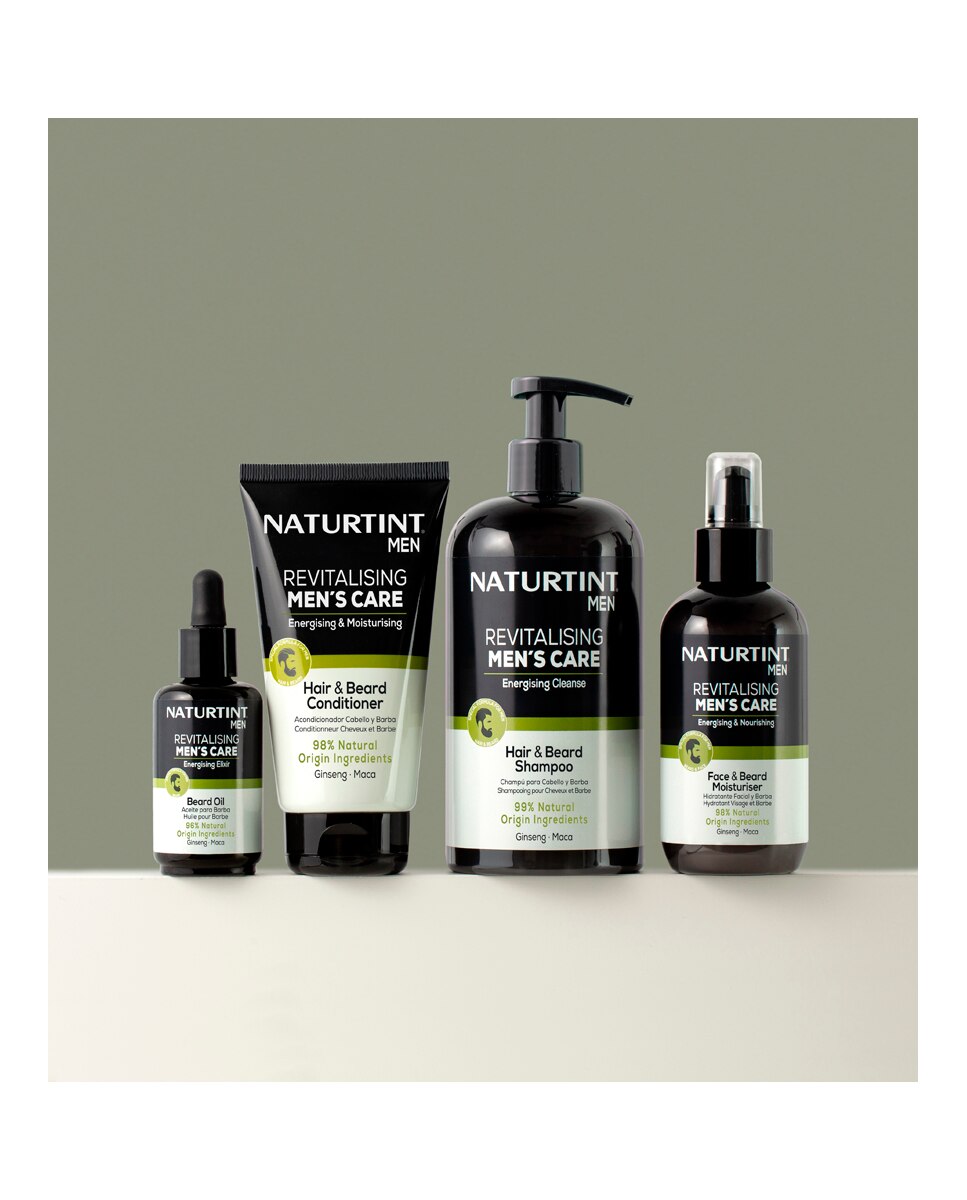 Acondicionador Cabello Barba Anticaída Energizante 150 ml Naturtint Men - 150 ml 9
