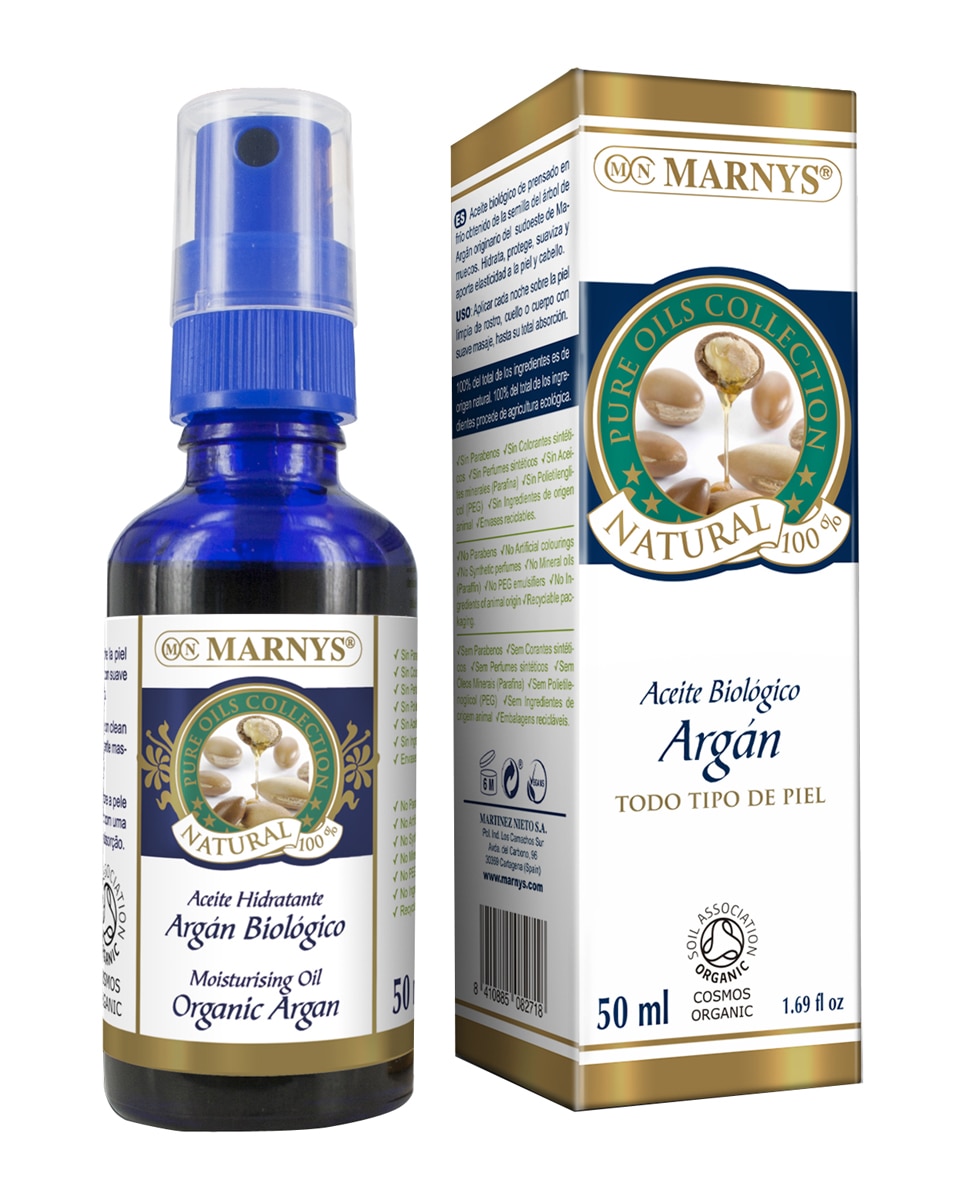 Aceite de Argán Biológico Marnys - 50 ml 2