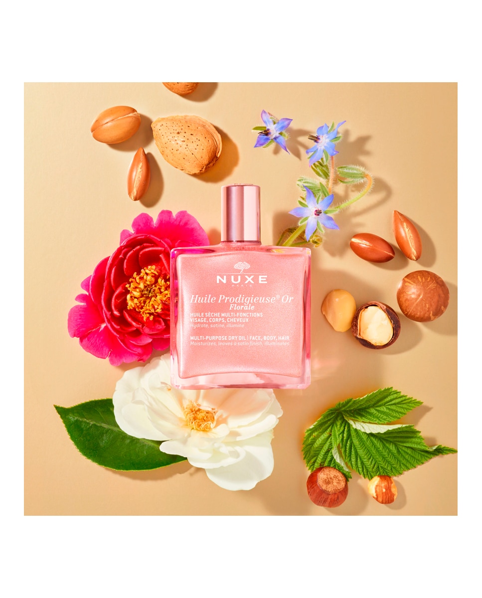 Aceite hidratante Huile Prodigieuse® Or Florale NUXE 3