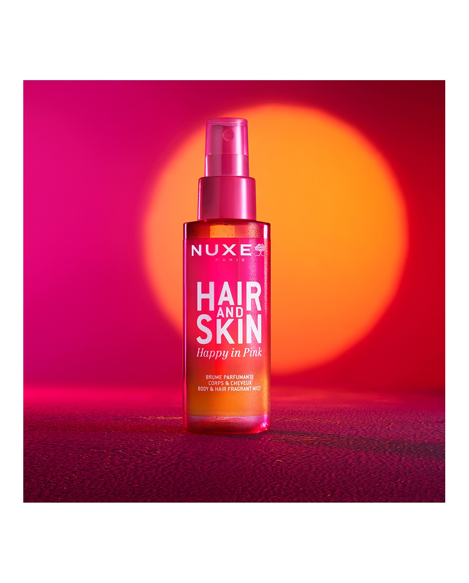 Bruma perfumada cuerpo y cabello Hair & Skin Happy In Pink Nuxe 3