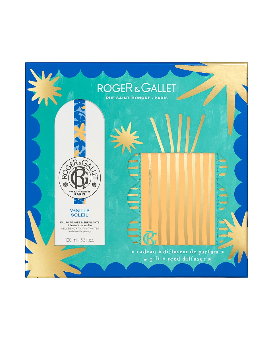 Estuche Regalo Agua Perfumada Bienestar Vanille Soleil Roger&Gallet 1