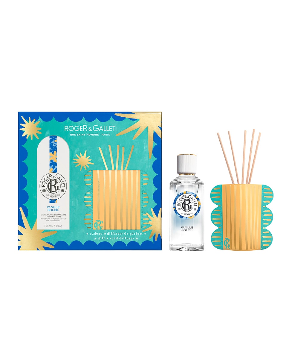 Estuche Regalo Agua Perfumada Bienestar Vanille Soleil Roger&Gallet 2