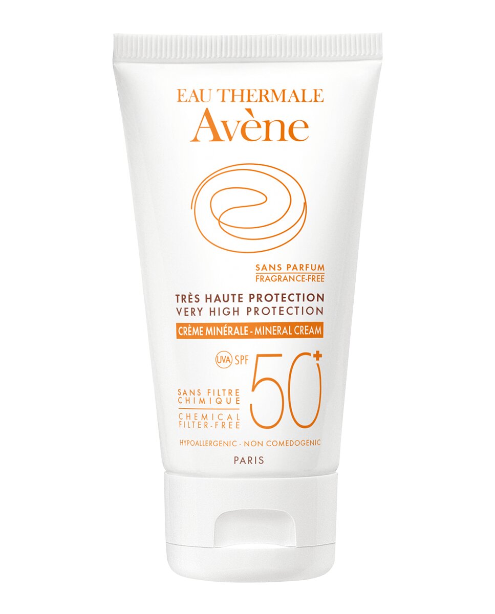 Avène - Crema Protección Solar Pantalla Física 50+ 50 ml Avène.
