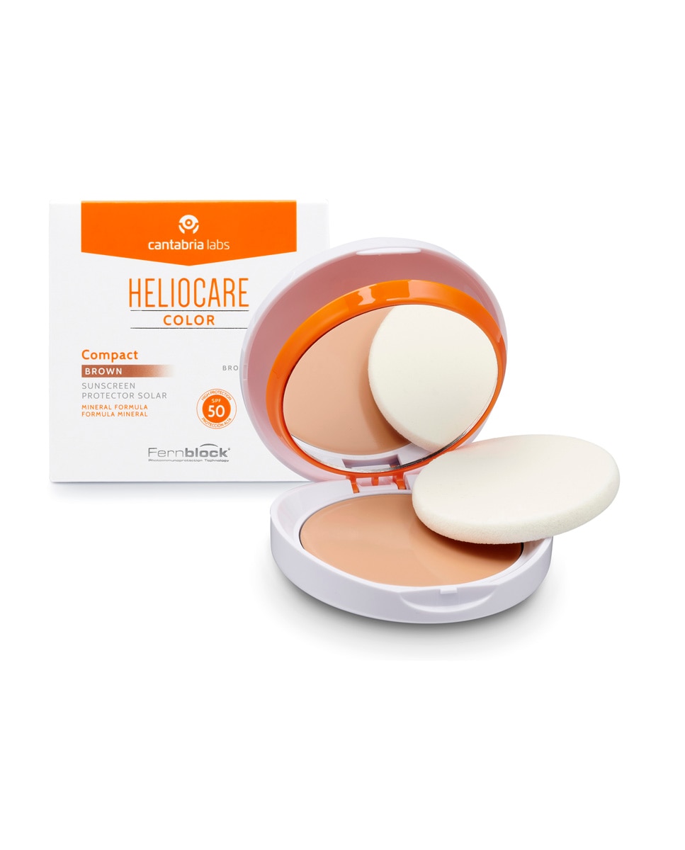 Protector solar Compacto Brown SPF50 Heliocare Color - 10 g 2