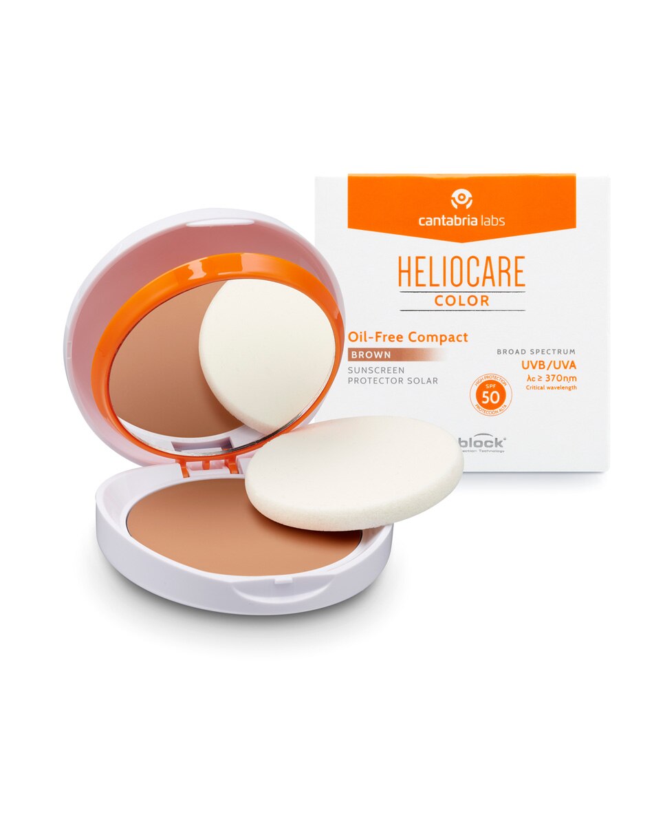 Maquillaje Compacto Color Oil-Free SPF 50 Heliocare - Brown 10 g Brown-2
