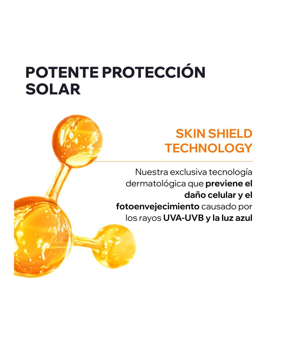 Protector Solar Facial Con Color Ultra Ligero Dorado Bariésun Spf50+ Uriage - 50 ml 5