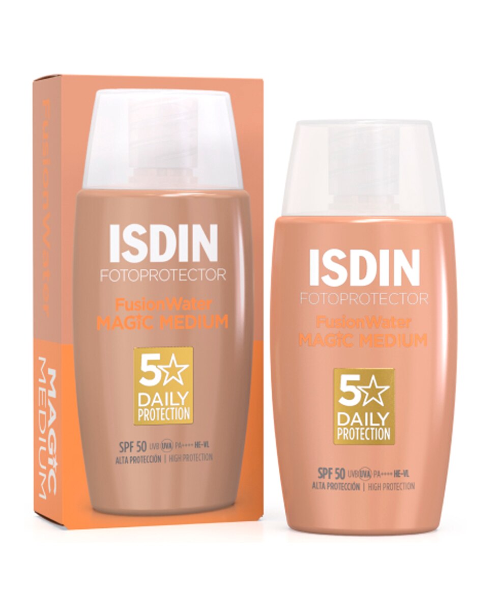 Fotoprotector Isdin Fusion Water Color SPF50 Bronze 50 ml Isdin - Medium 50 ml Medium-2