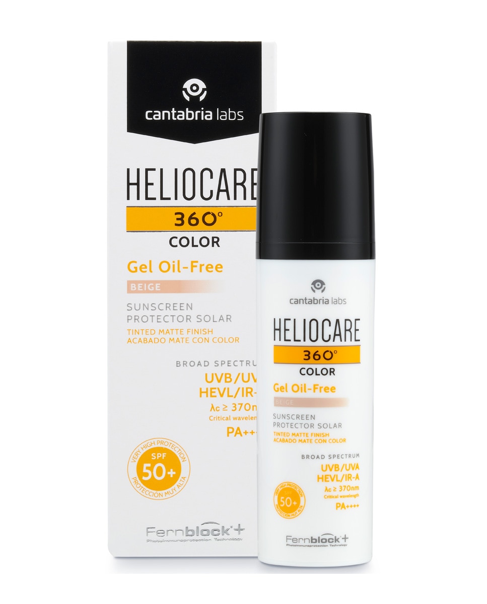 Gel Color Heliocare 360º Oil Free SPF50+ Heliocare - Beige 50 ml Beige-2