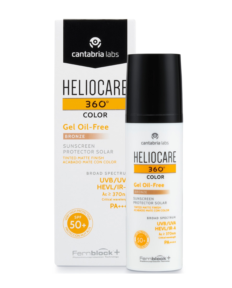 Gel Color Heliocare 360º Oil Free SPF50+ Heliocare - Bronze 50 ml Bronze-2